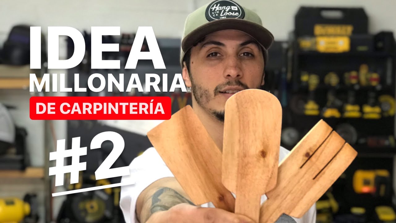 IDEA MILLONARIA DE CARPINTERÍA #2 - PROYECTO MUEBLE