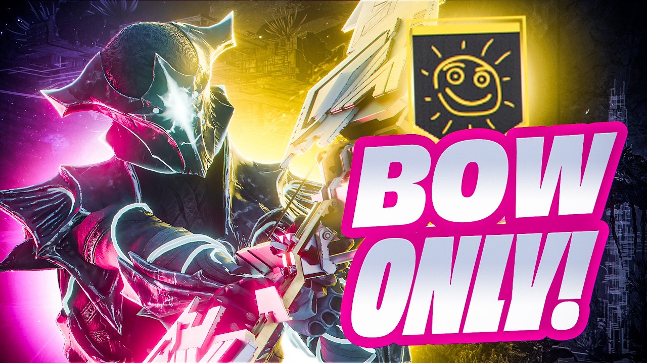 I Made this for You (50 Streak medal) Using Bow ONLY | Destiny 2