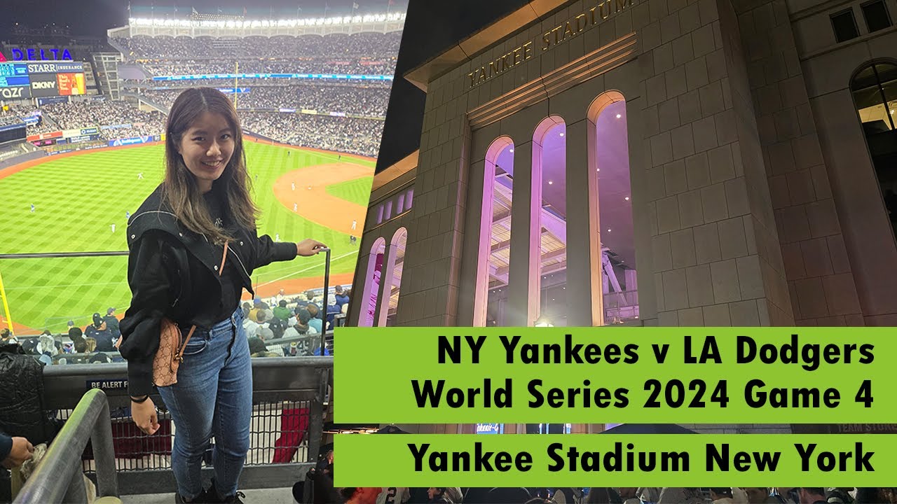 New York | Yankees v Dodgers World Series 2024 Game 4 at Yankee Stadium - 18D Solo Trip 2024