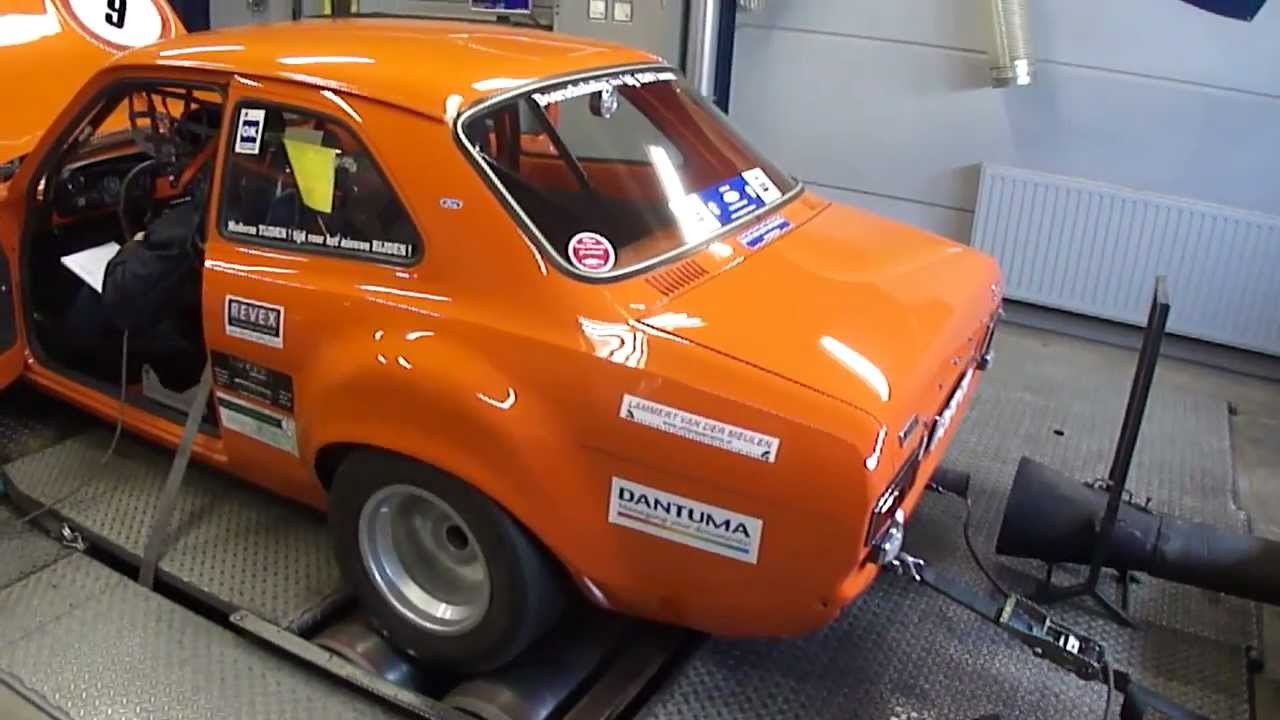 Ford Escort MK1 RS2000 Dyno Run at Beek Auto Racing