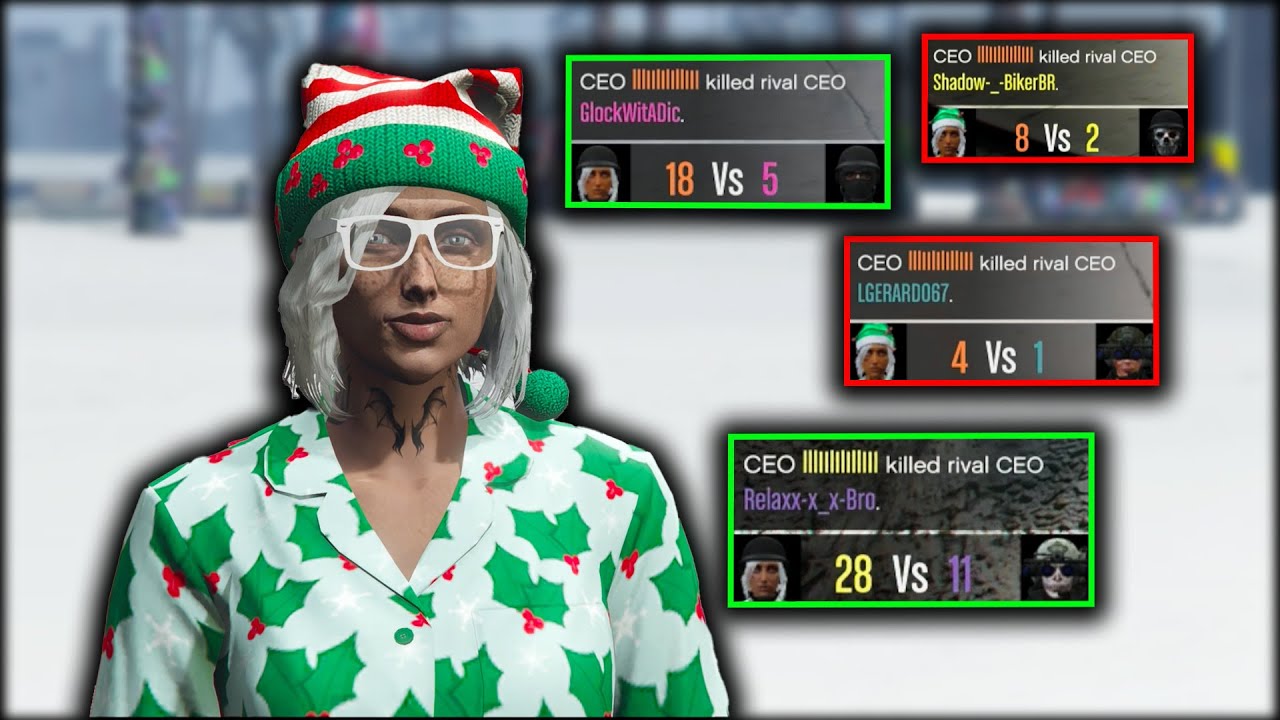 Destroying Tryhard Griefers For Holiday Fun (GTA 5 ONLINE)