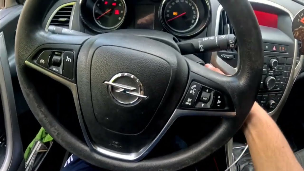 Opel Astra J problème anti démarrage, à cause d'une clé endommagée