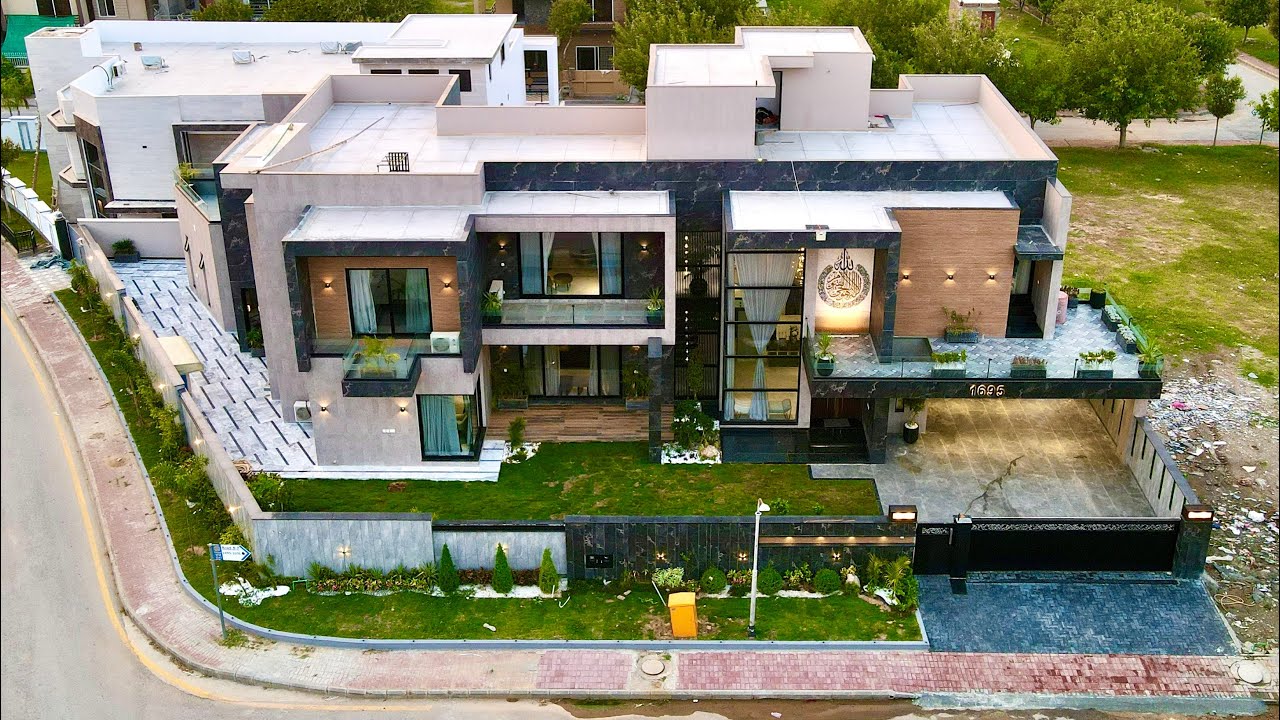 Fully Furnished 1.5 Kanal Ultra Modern Corner House 🏡 In Bahria Town Rawalpindi @Al-Ali Group