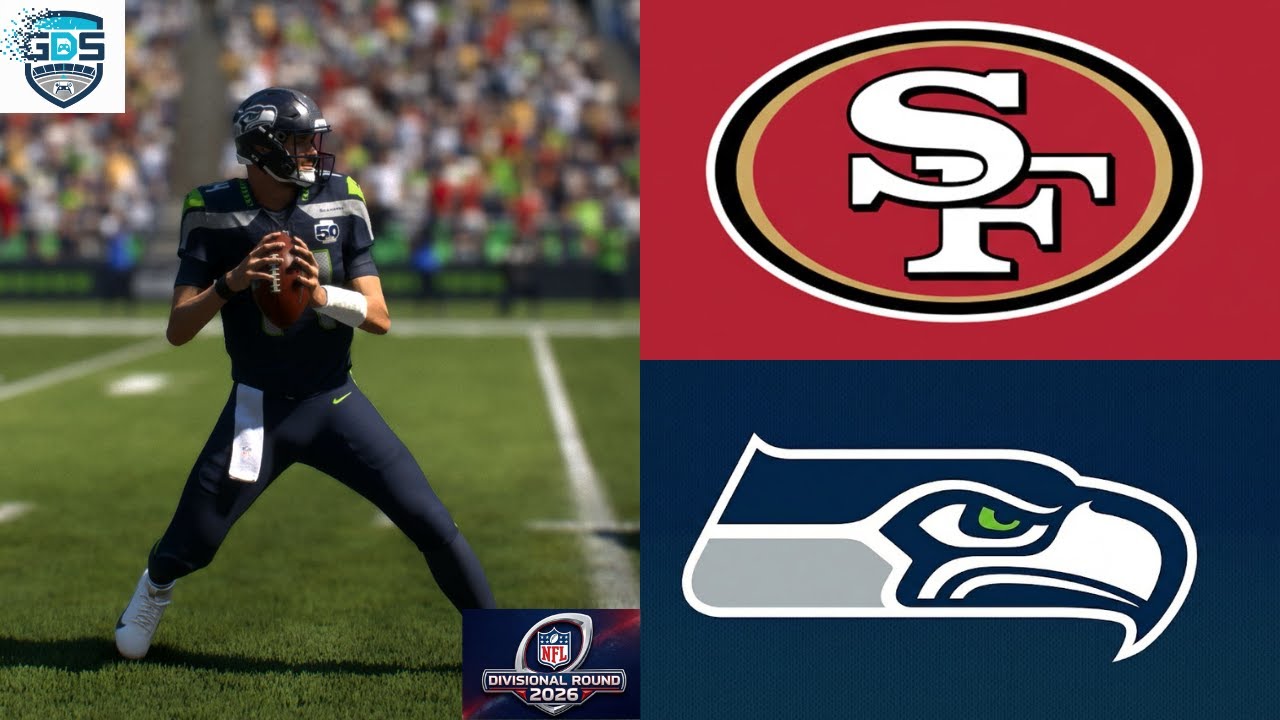 4K 60FPS | Madden 26 | NFC Divisional: 49ers (13-5) vs. Seahawks (14-3)