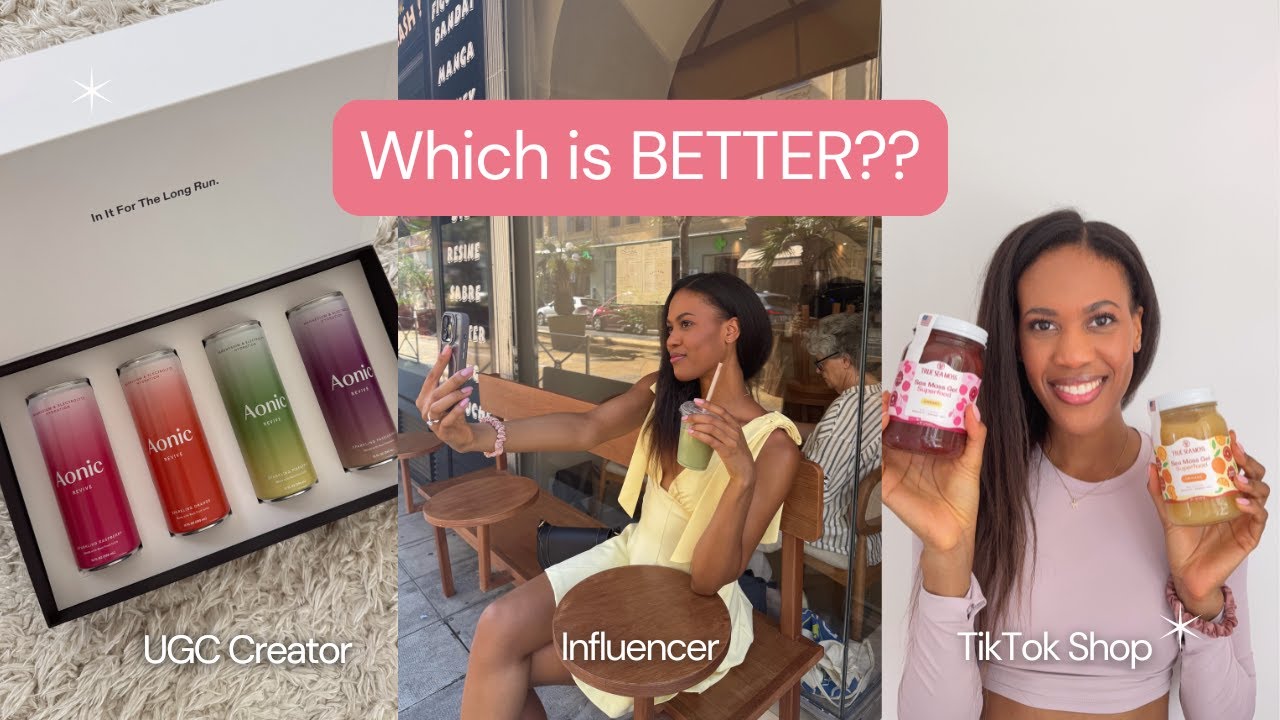 UGC vs Influencer vs TikTok Shop: What&rsquo;s the BEST Way to Build a Profitable Career in 2025?