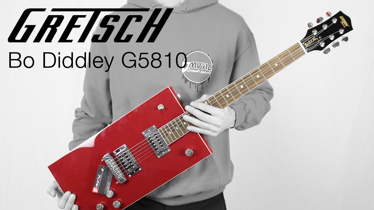Gretsch Bo Diddley G5810 (con Hughes & Kettner GrandMeister36) - D-Music Store Guitar Test