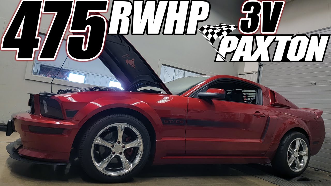 2008 Mustang GT 3V (Paxton Supercharger Dyno) Brenspeed Throwback w/ Detroit Rocker Cams