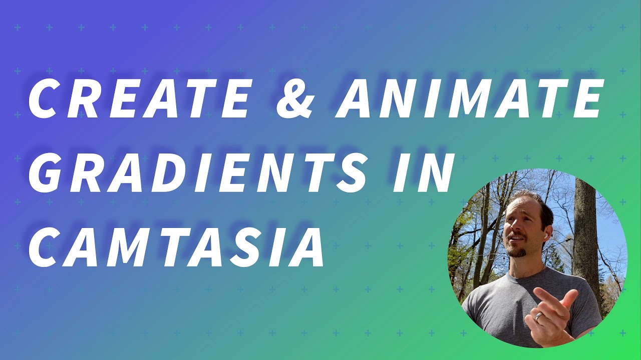 Create and Animate Colorful Gradients in Camtasia!