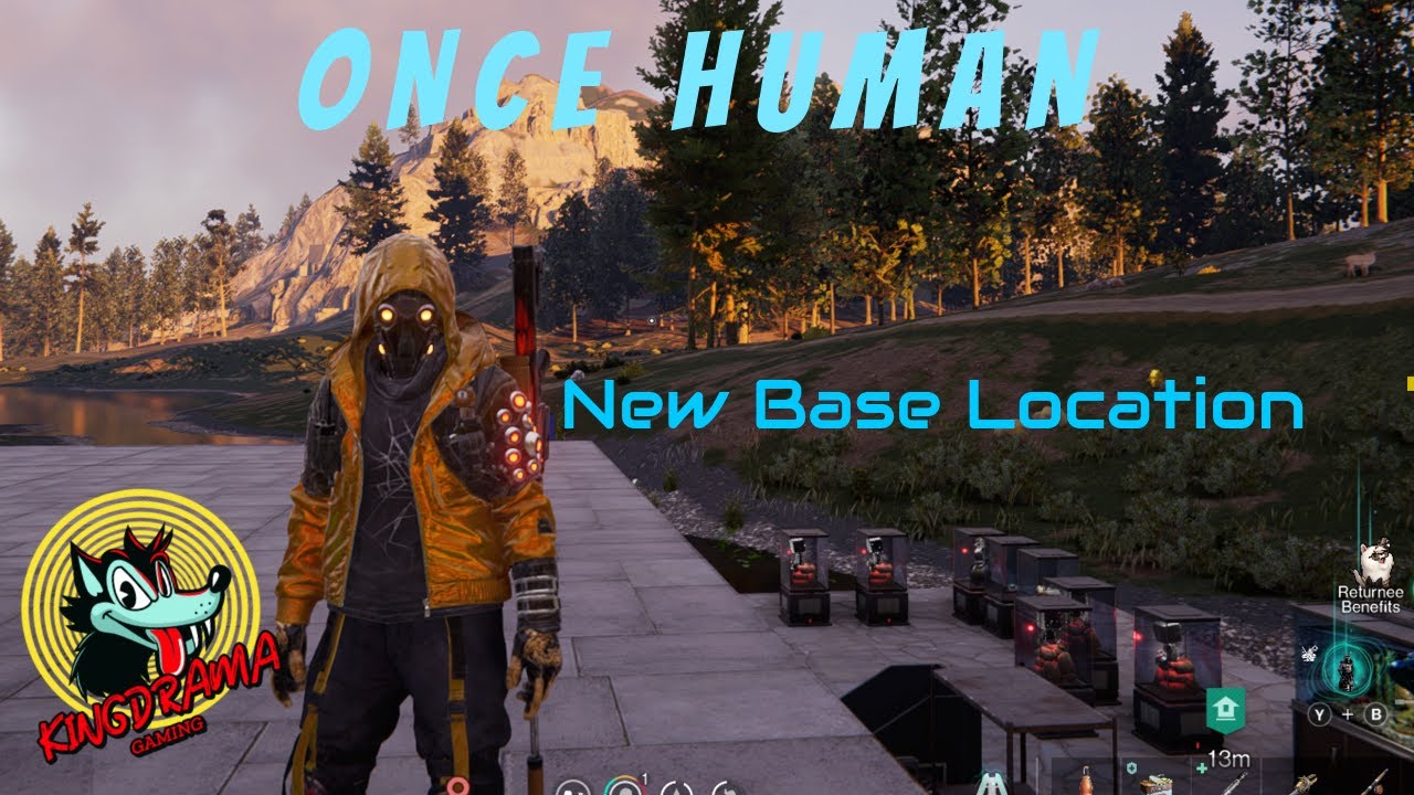 Once Human - New Base Location - Now I Can Build My Base Up And Start My Collection