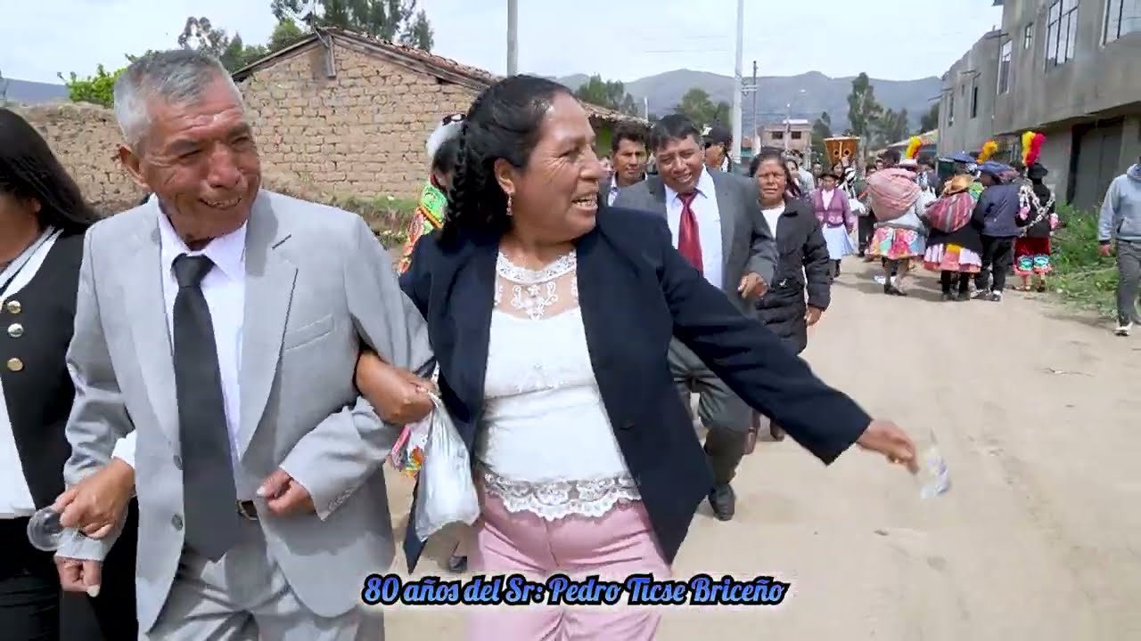 CAP 02: 80 años Sr: Pedro Ticse Briceño Organizado por sus Hijos, Hijas, Yernos, Nueras y Nietos