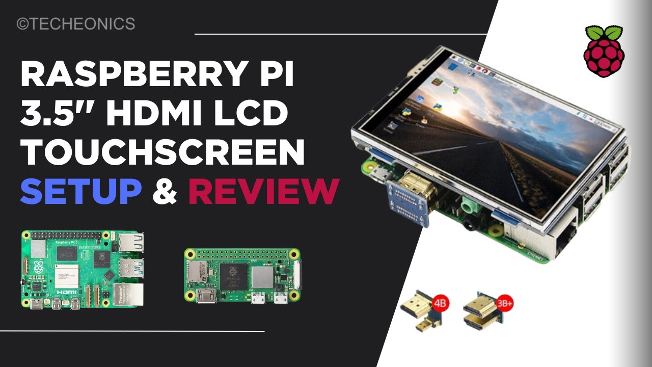 Сенсорный дисплей Waveshare HDMI IPS 3,5 дюйма для Raspberry Pi | Распаковка, настройка и сравнен...