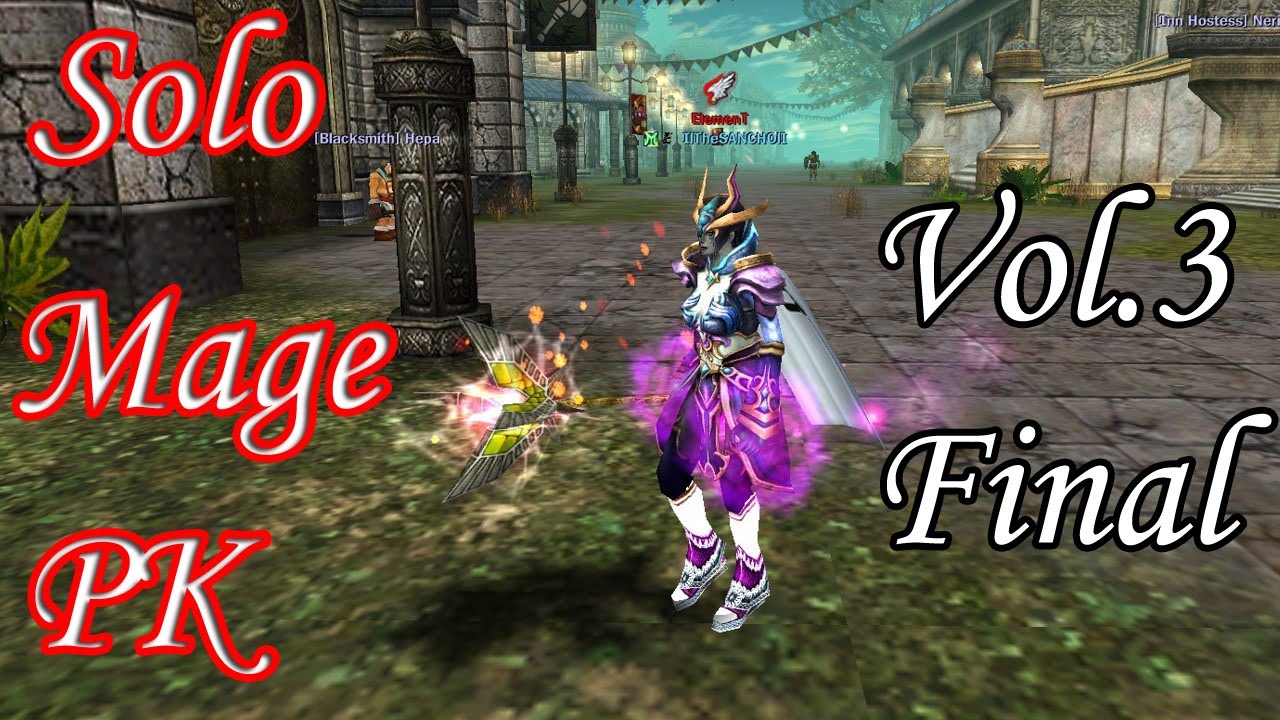Knight Online 2024 MINARK Server ( SANCHO ) Solo Flame Mage Pk VOL [3]th FINAL