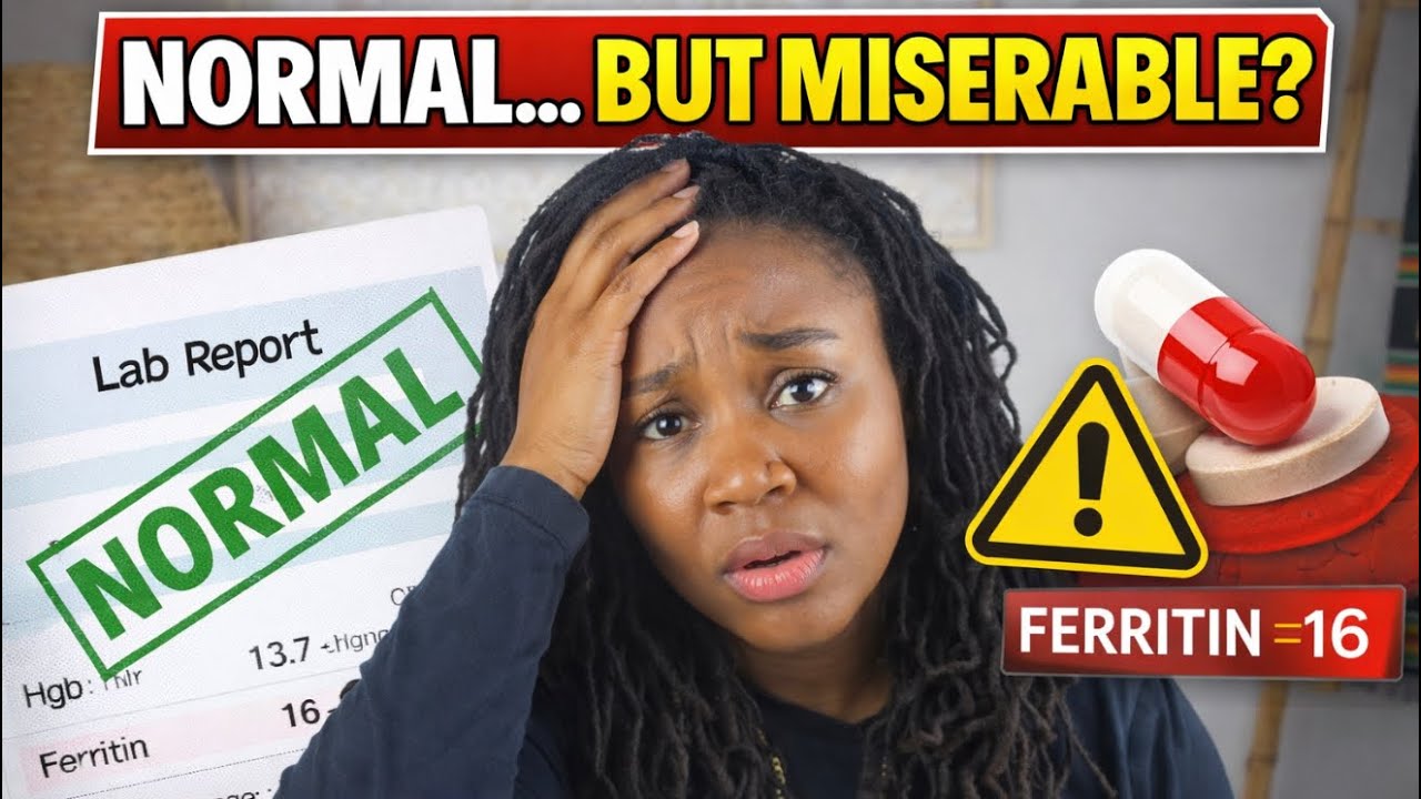Iron Deficiency WITHOUT Anemia 😳 | Why You Feel Awful With “Normal” Blood Tests