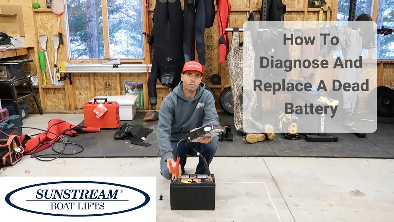 How to diagnose and replace a dead battery in a Sunstream Sunlift