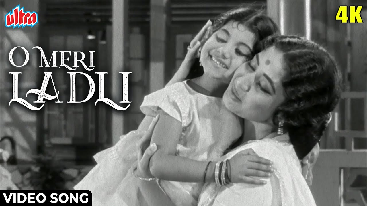 जूही की कली मेरी लाडली | O Meri Ladli [4K] Suman Kalyanpur | Rajendra Kumar, Meena K | Dil Ek Mandir