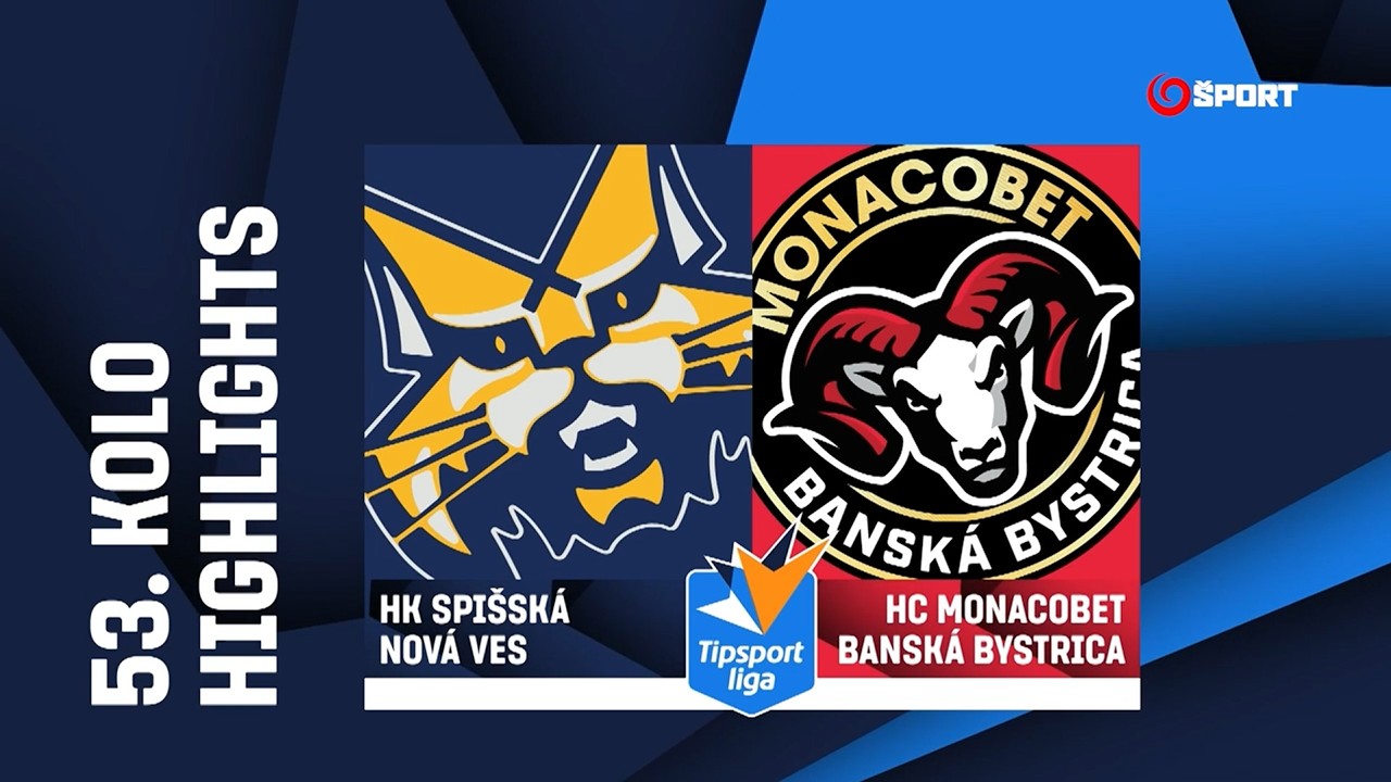 53. kolo: HK Spišská Nová Ves – HC MONACObet Banská Bystrica 1:0 (0:0, 0:0, 1:0)