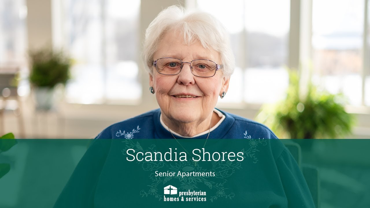 Meet Diane at Scandia Shores independent living. “This my home — I love my home!”