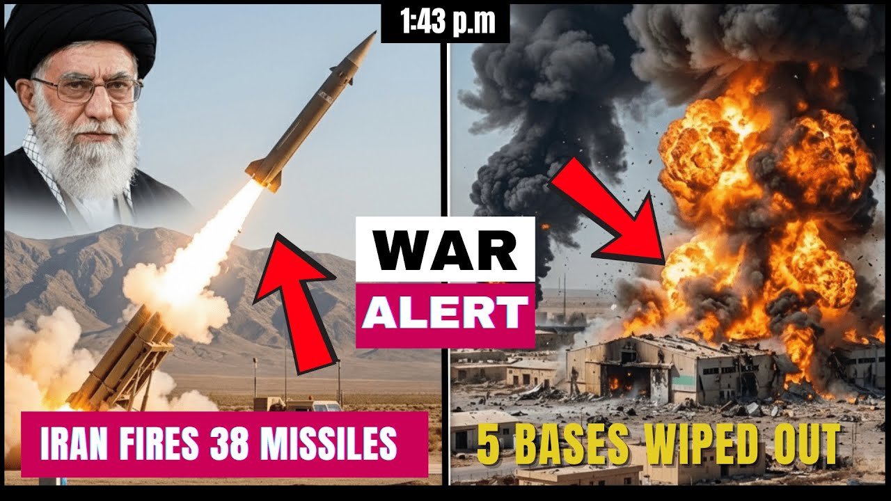 "Iran Tried to Shoot Down U.S. Spy Drone — 24 Minutes Later, Tehran Lost 5 Military Bases"