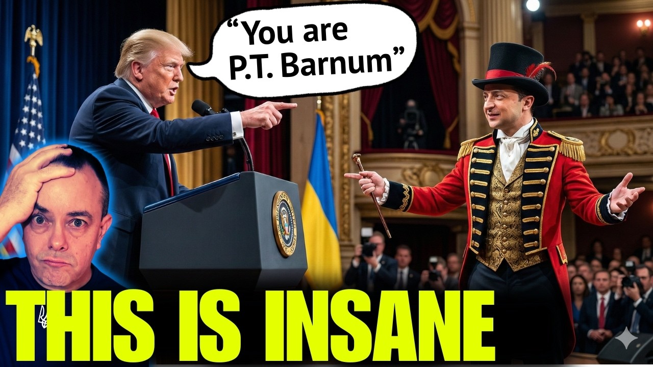 Trump&rsquo;s &ldquo;P.T. Barnum&rdquo; IINSULT to Zelenskyy is DISGUSTING