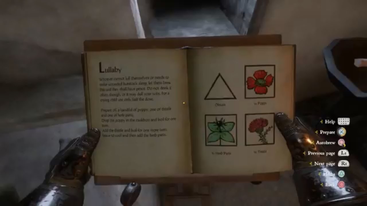 Kingdom Come: Deliverance - Alchemy - LULLABY POTION