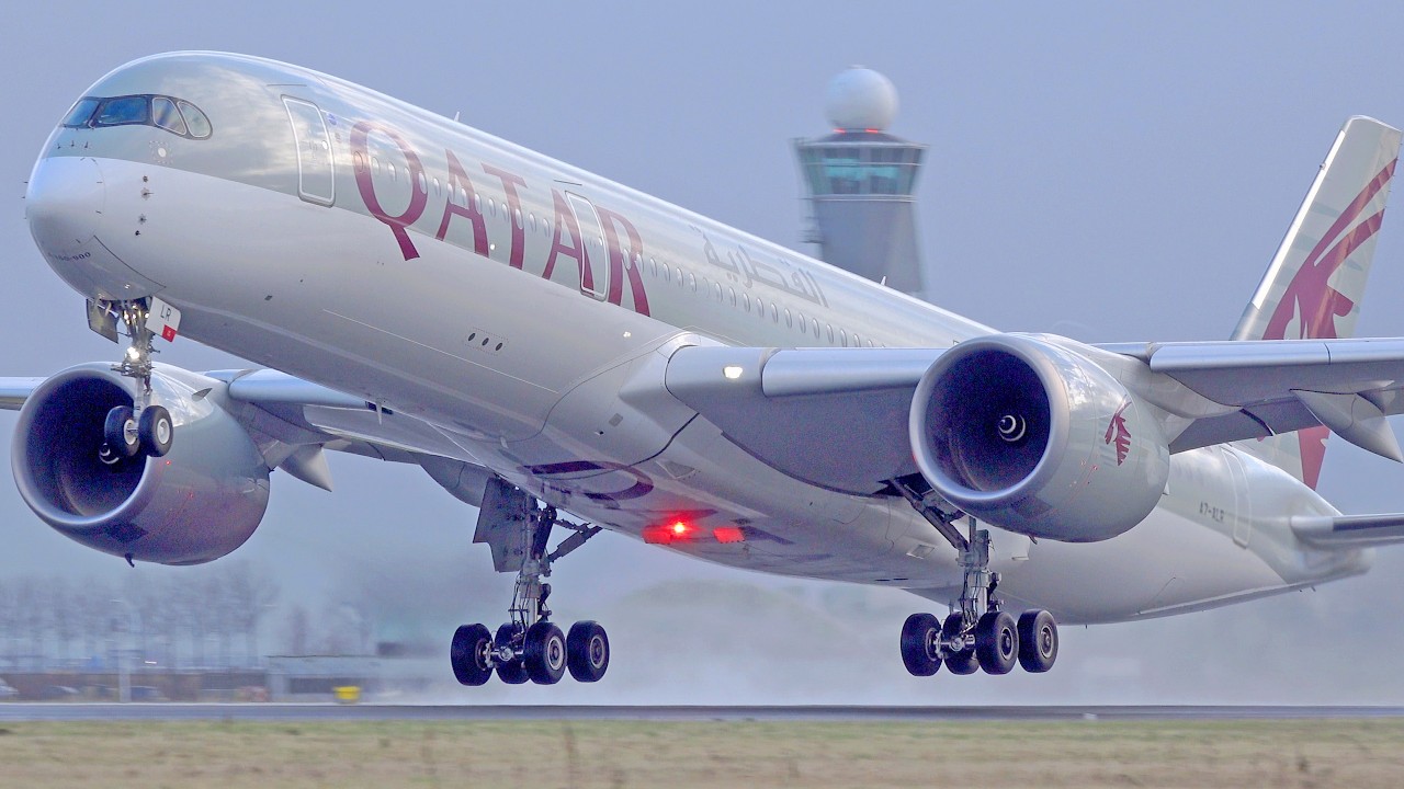 33 HEAVY ARRIVALS & DEPARTURES | A380, B747, A350 | Amsterdam Schiphol Airport Spotting