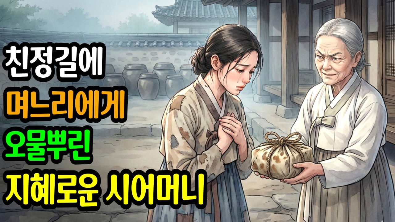 친정 가는 며느리에게 오물 누더기만 입혀 보낸 악독한 시어머니, 그 속에 숨겨진 눈물 나는 대반전    야담 ㅣ설화 ㅣ민담 ㅣ전설ㅣ옛날이야기 ㅣ오디오북