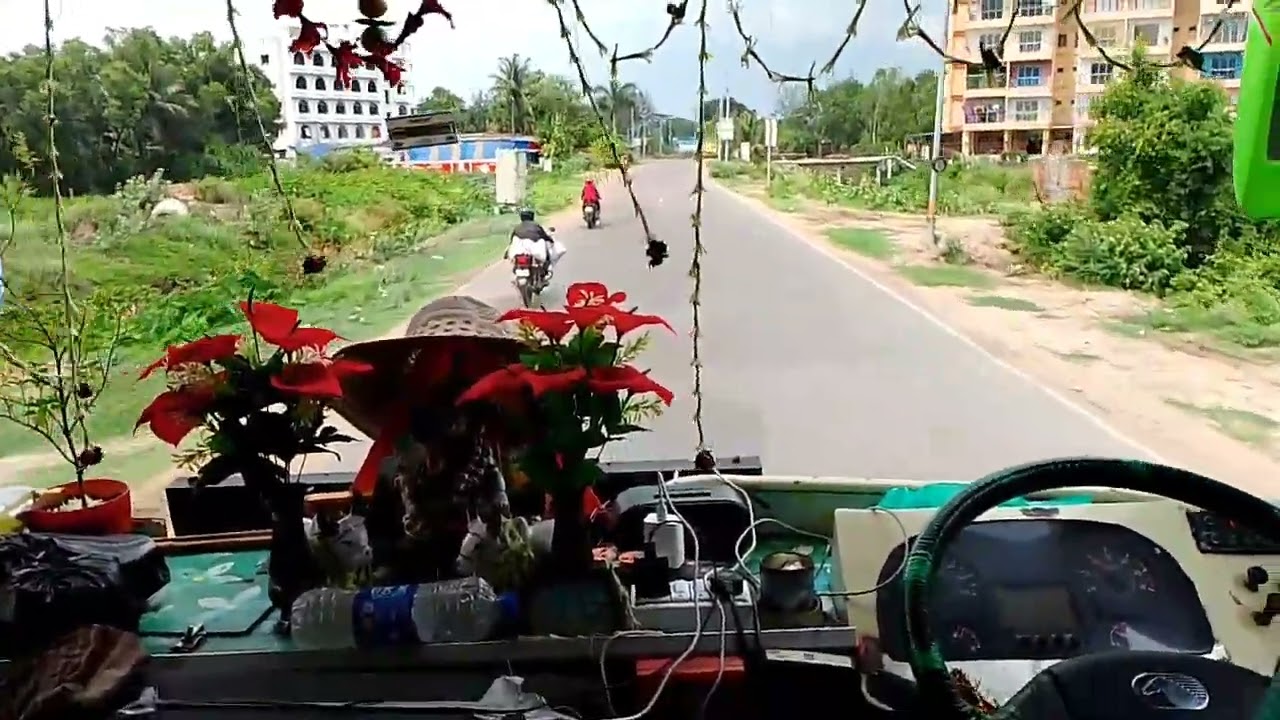 ANGLE MAA LATA AC BUS 3/2 PUSH BACK SEAT BARIPUR TO DIGHA 9903097282,62904 29286
