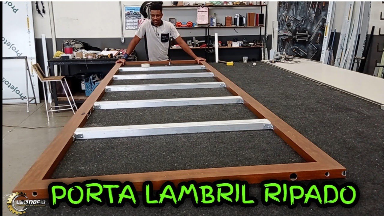 Porta de lambril ripado, dicas de Fabricação!!!