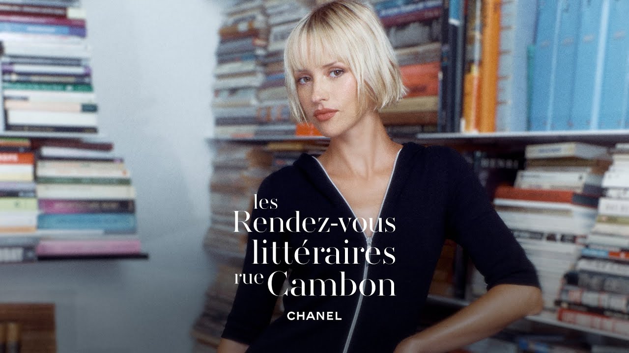 In the Library with Angèle — CHANEL Literary Rendezvous at Rue Cambon