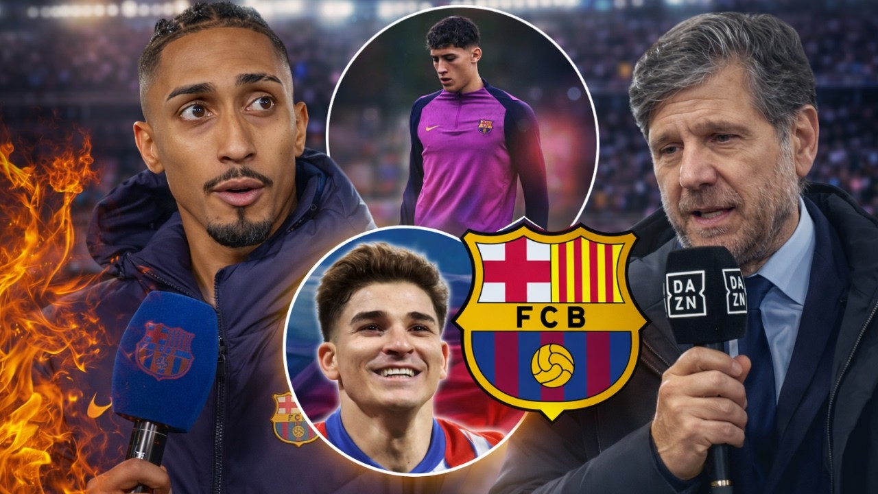 NOTICIA BARÇA: La DECISIÓN de Hansi Flick + El futuro de JULIÁN ÁLVAREZ al descubierto