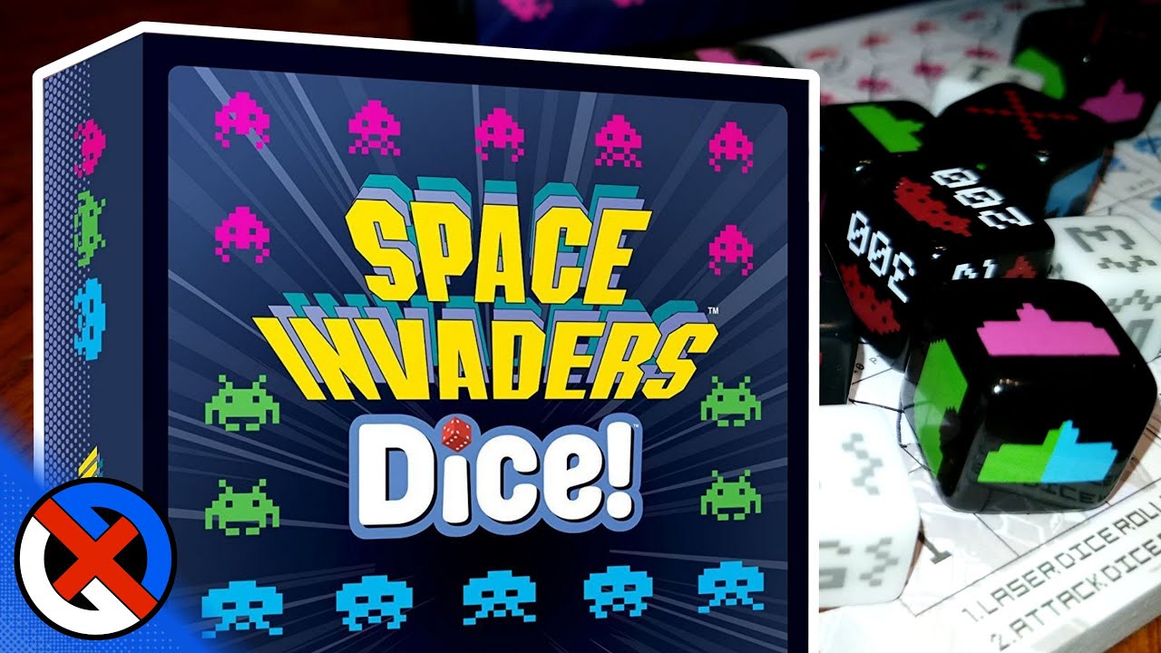 Space Invaders Dice Game | Space Combat on your Tabletop? | GenXGrownUp