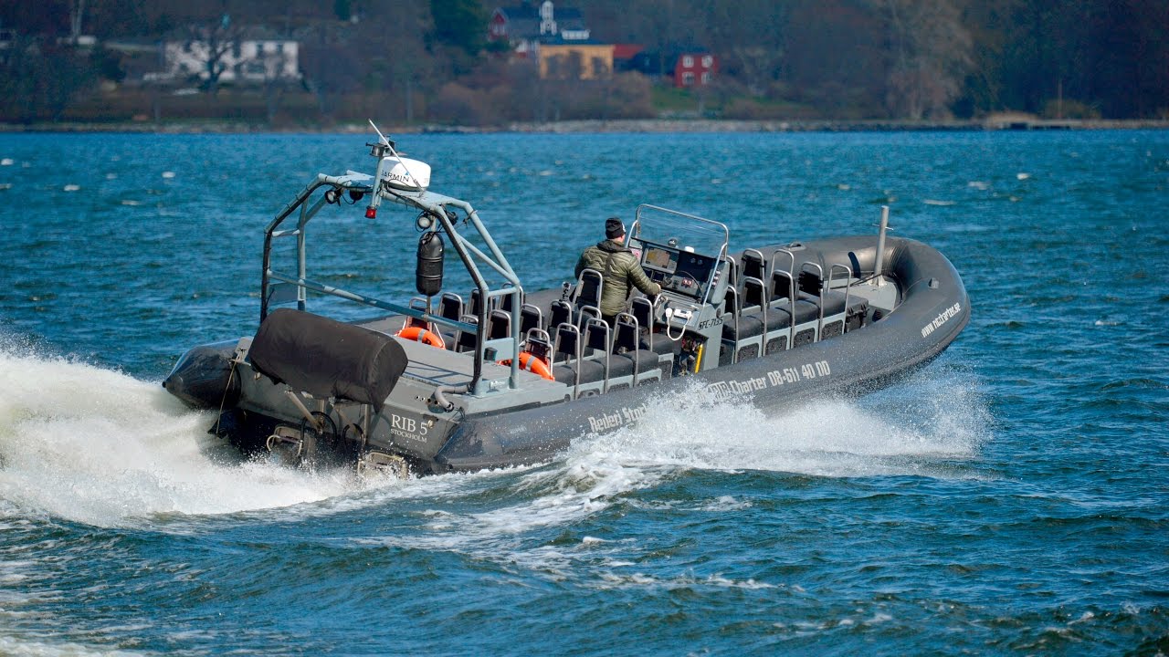Shipsforsale Sweden passenger RIB boat 5 Rupert marine 43 knots.