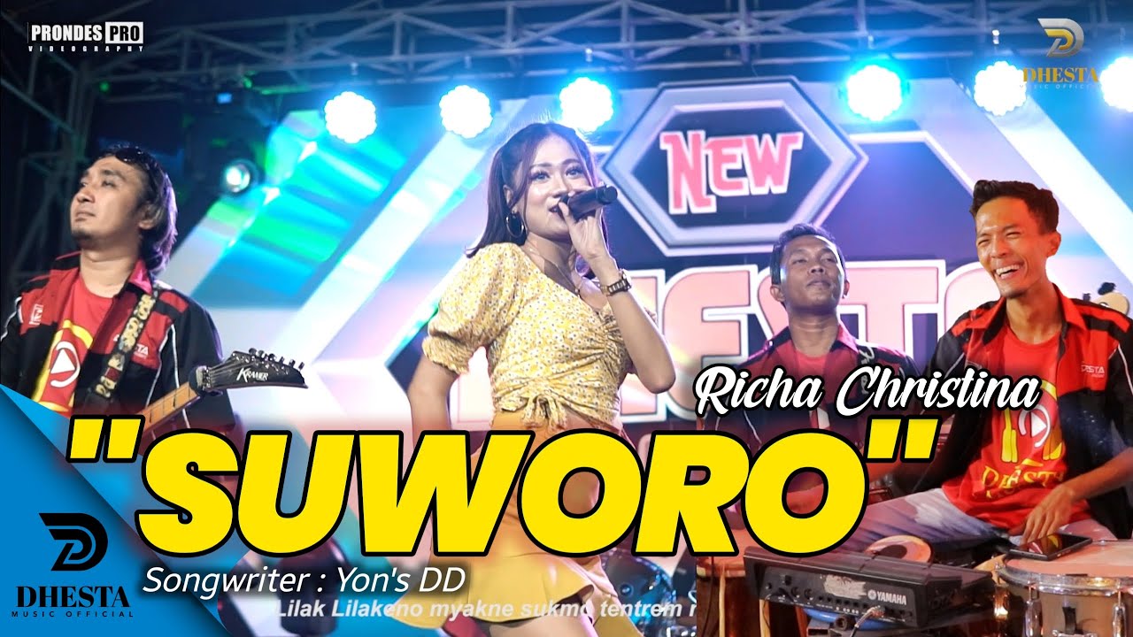 RICHA CHRISTINA - SUWORO  Feat ADER NEGRO (Official Music Video) - NEW DHESTA