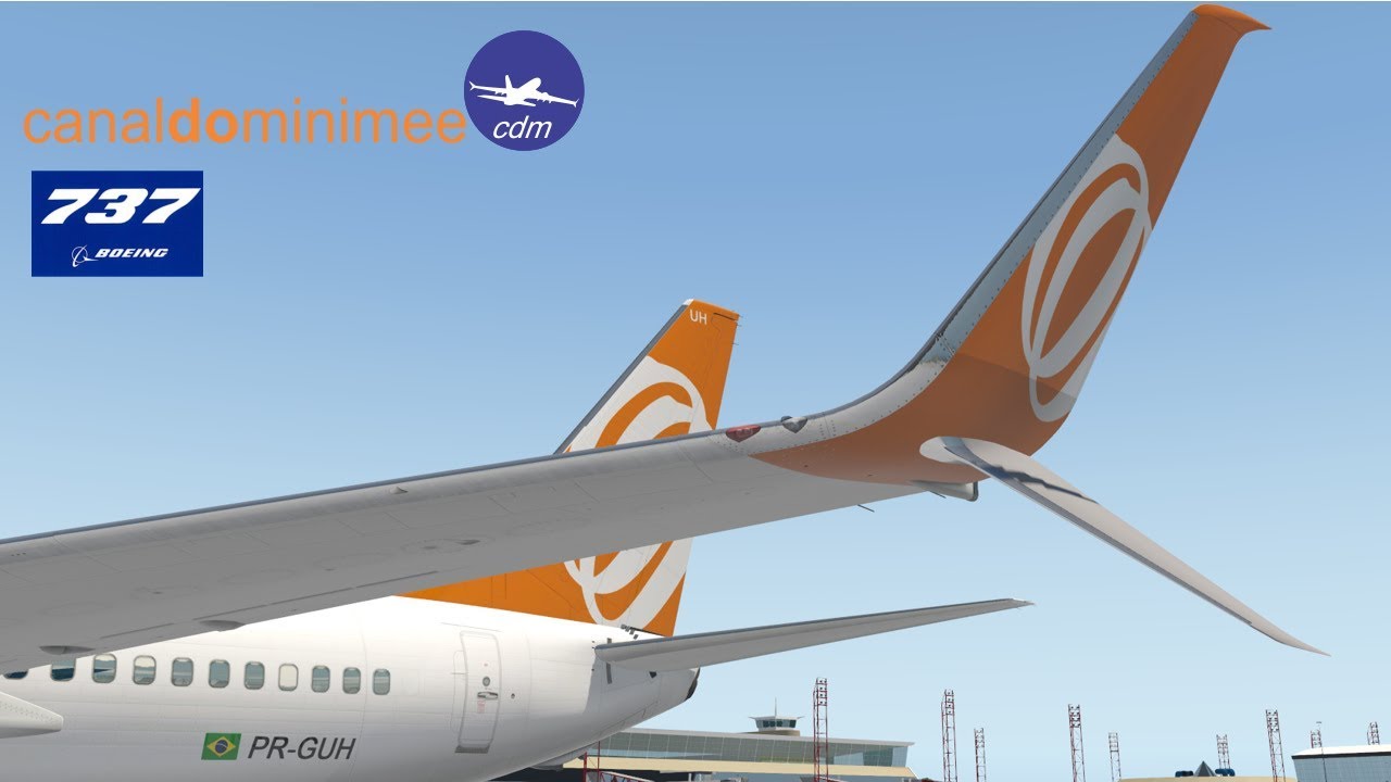 XPlane 11 Boeing 737 GOL Belo Horizonte Vitoria L0078