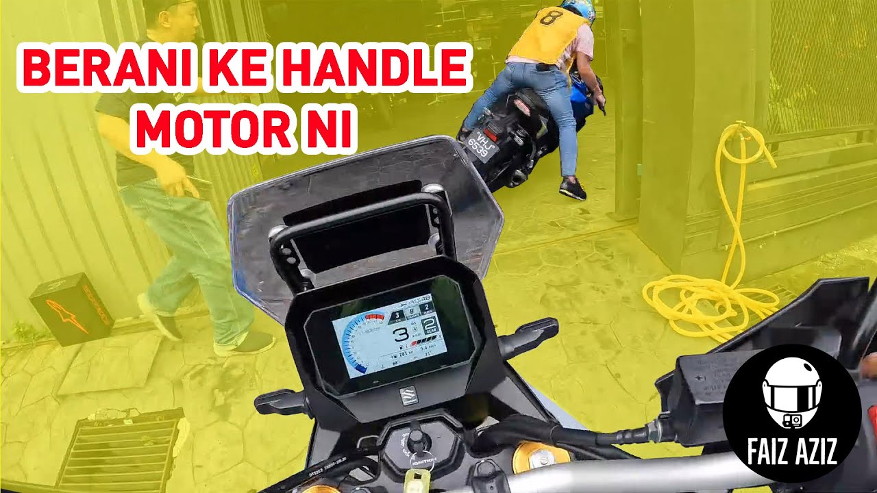 Test Ride Suzuki V-Strom 800DE & Rider Down Vlog E418