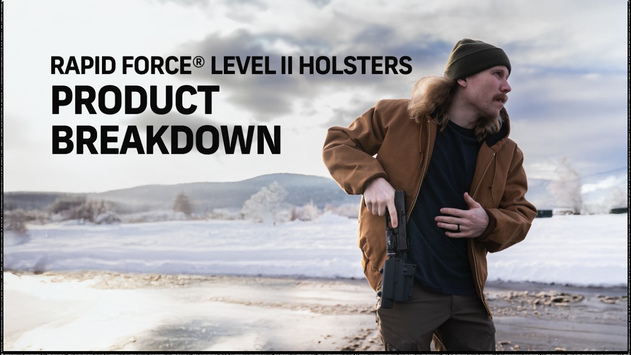 Описание кобуры Rapid Force Level II