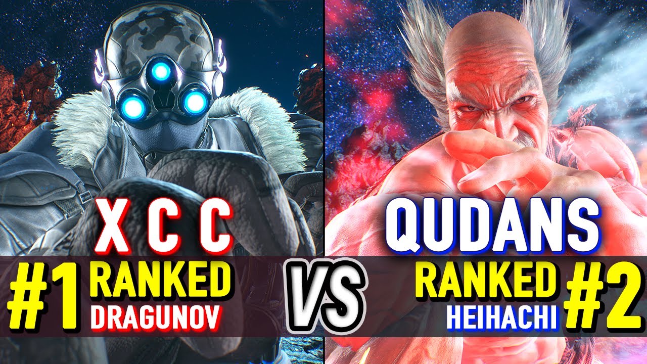 T8 🔥 X C C (#1 Ranked Dragunov) vs QUDANS (#2 Ranked Heihachi) 🔥 Tekken 8 High Level Gameplay