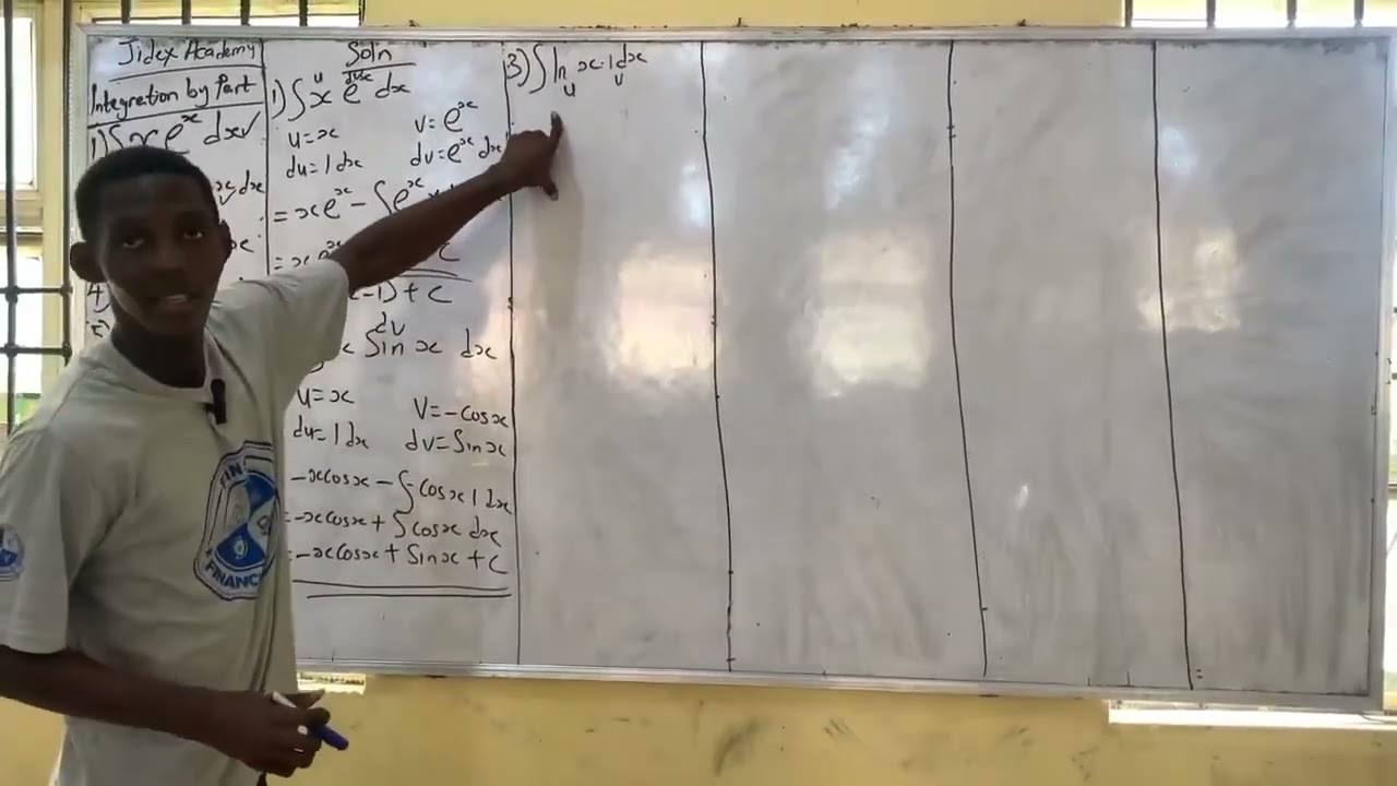 Integral calculus part four: INTEGRATION BY PART