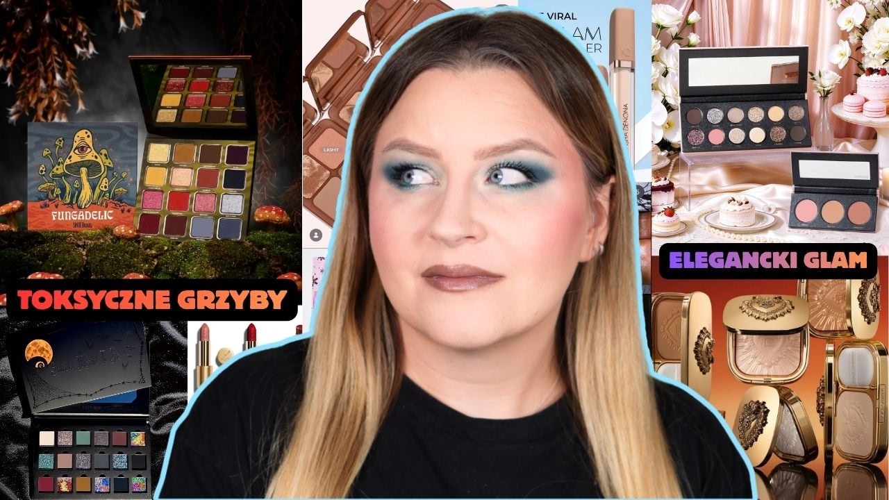 Nowości kosmetyczne #115 grzybowa paleta od Singe i bronzery Hudy 🤎