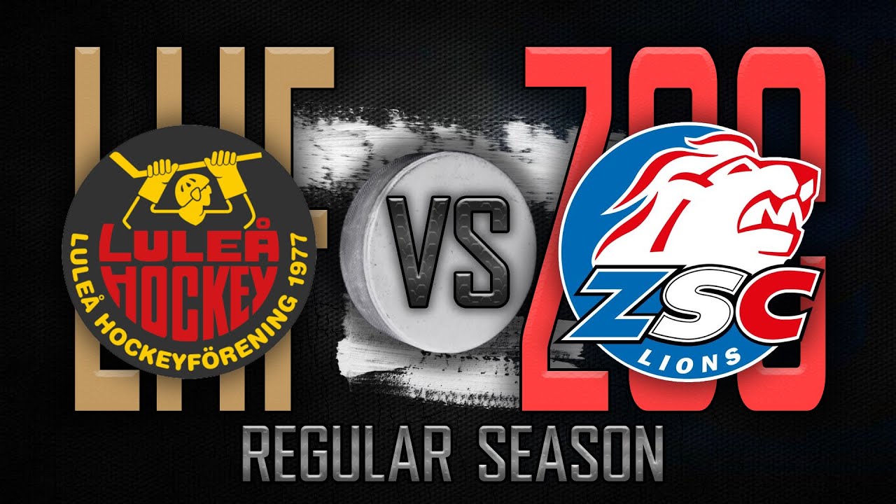 LULEA HOCKEY VS ZSC LIONS | REGULĀRĀS SEZONAS 37. SPĒLE