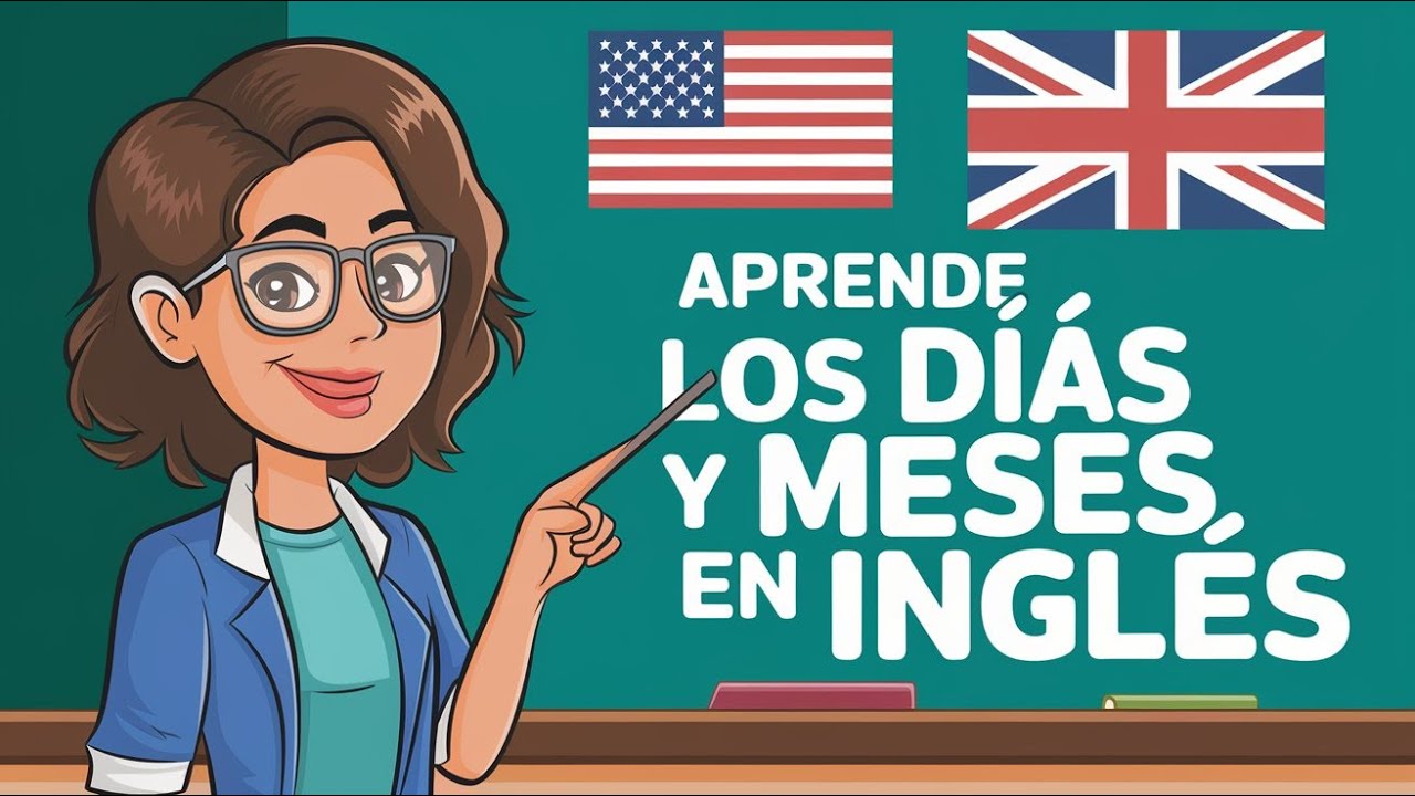 Aprende inglés: Días de la semana y meses del año en INGLES 📅 Tips fáciles para memorizarlos rápido