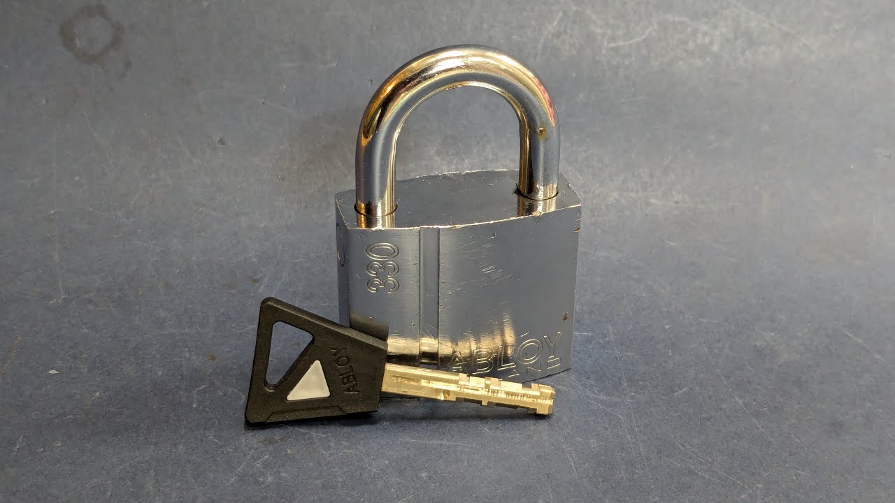 Abloy Disklock Pro (padlock version) picked and gutted