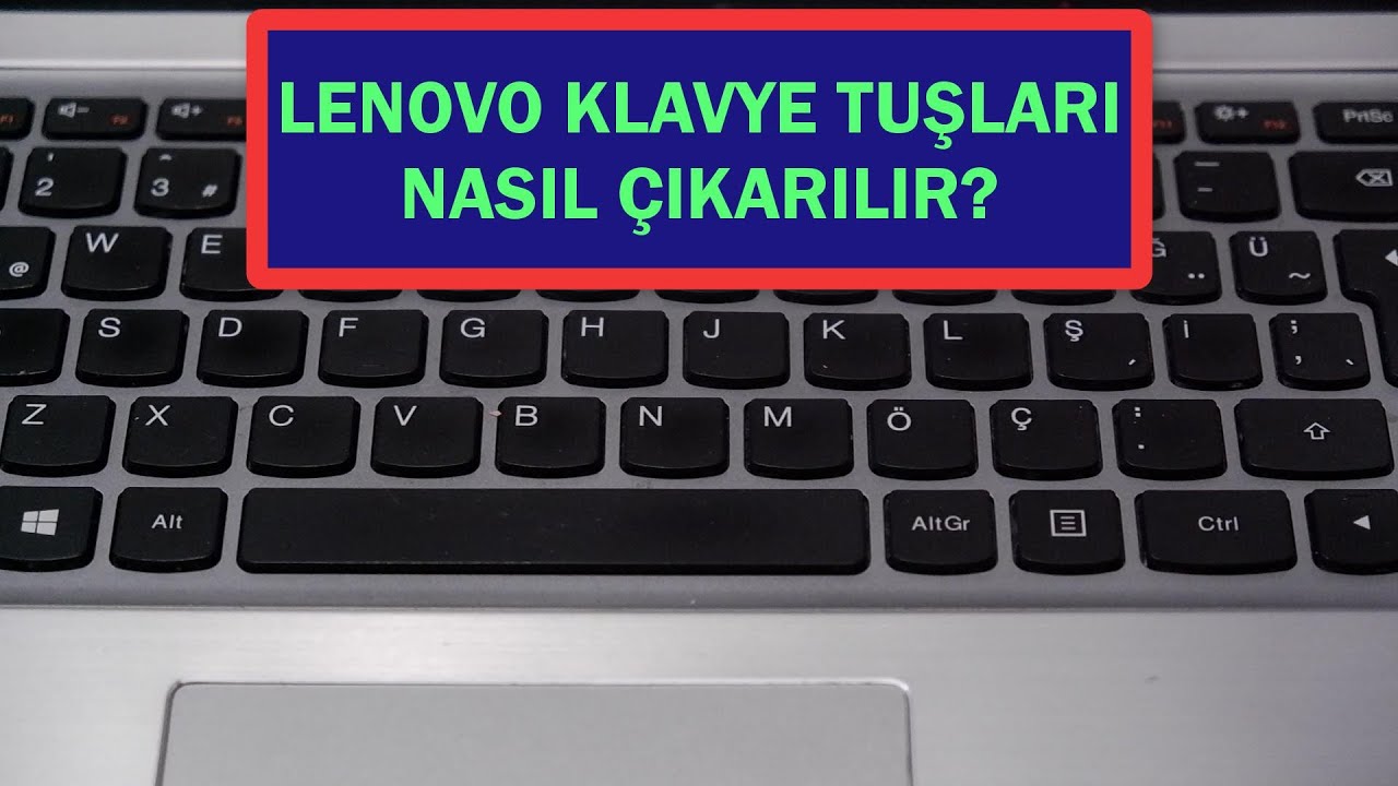 Как удалить клавиши клавиатуры Lenovo?