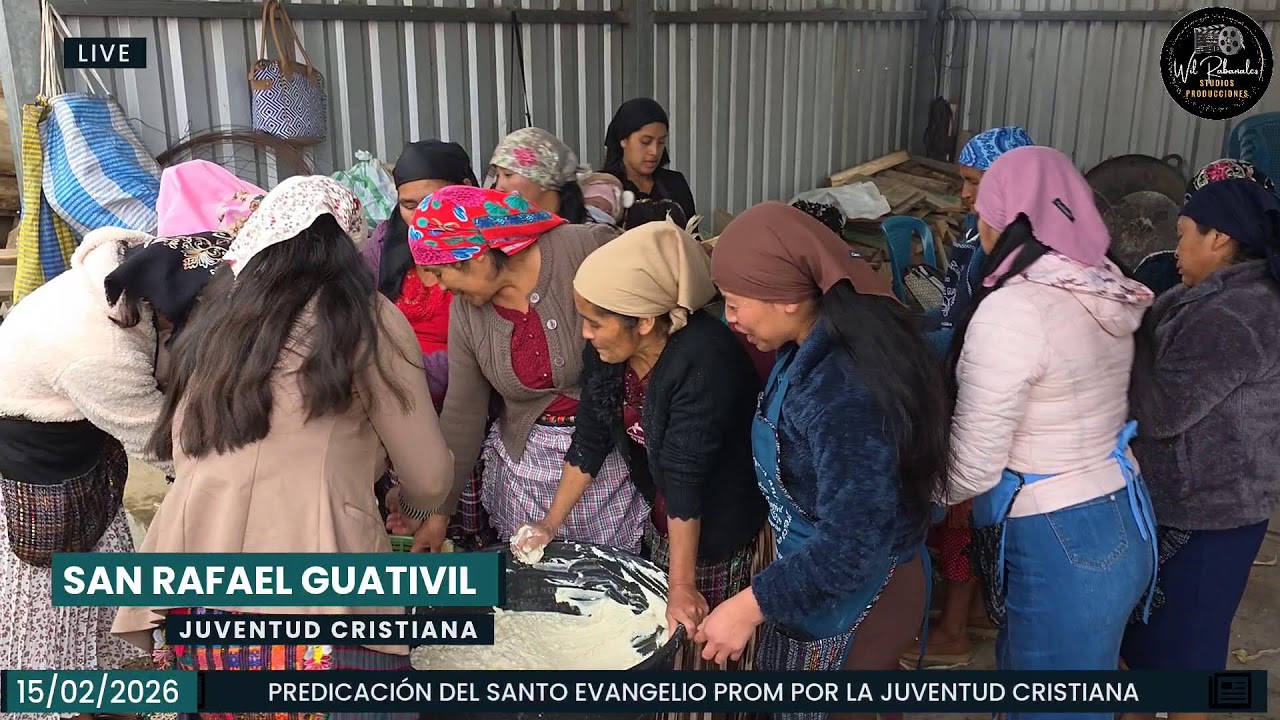 DESDE SAN RAFAEL GUATIVIL PREDICACIÓN PROM POR LA JUVENTUD CRISTIANA