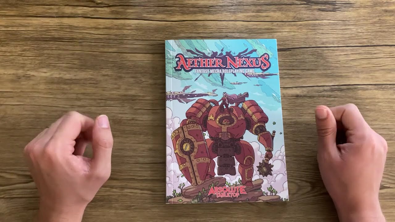 Aether Nexus - An Incredible Fantasy Mecha TTRPG