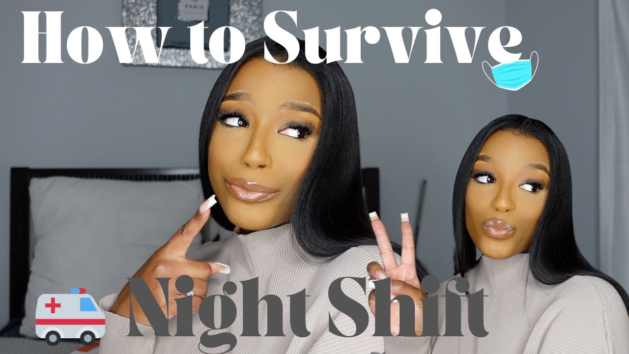 HOW TO SURVIVE NIGHT SHIFT AS A NURSE, NURSE EXTERN, CNA/PCT | PROS, CONS + TIPS! | DOMINIQUE DOOLEY