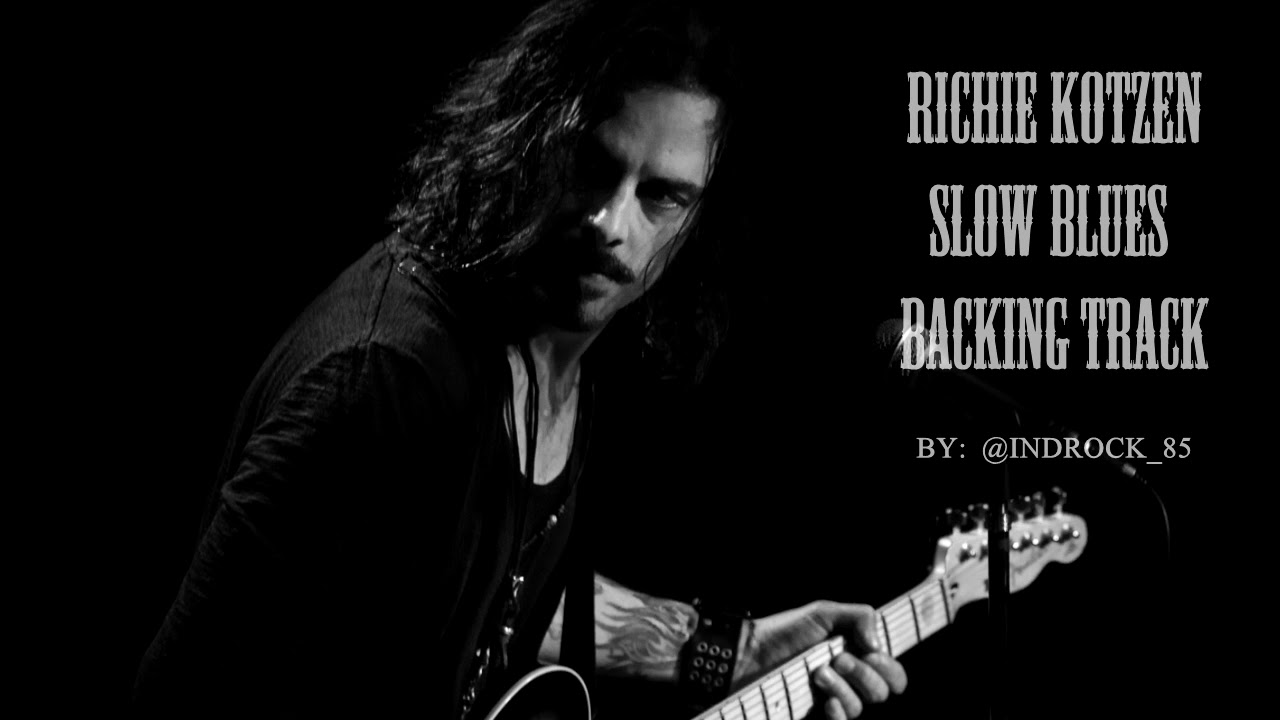 RICHIE KOTZEN - SLOW BLUES Backing Track
