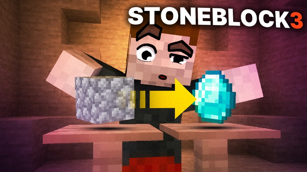 Zdobyłem Specjalną Umiejętność... 🪨➡️💎 - Minecraft Caveblock 3 | Część 7