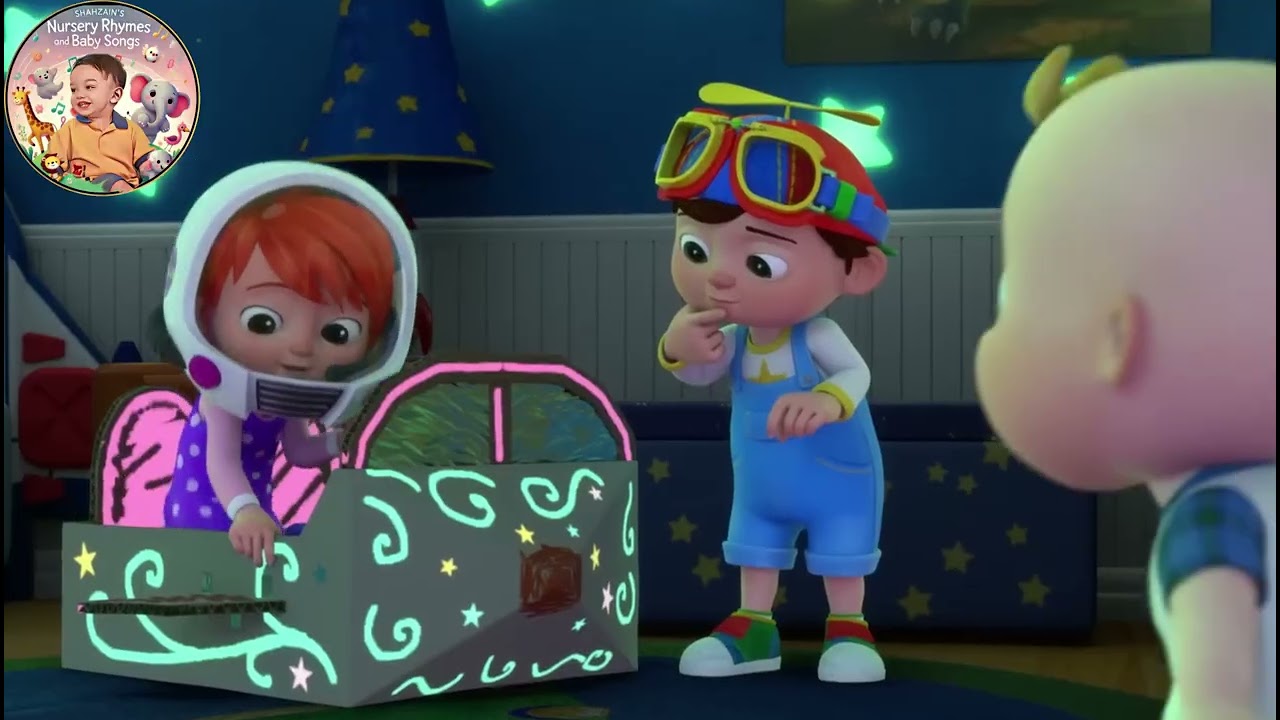 Zoom Zoom Rocket 🚀| shahzain's nursery rhymes and baby songs
