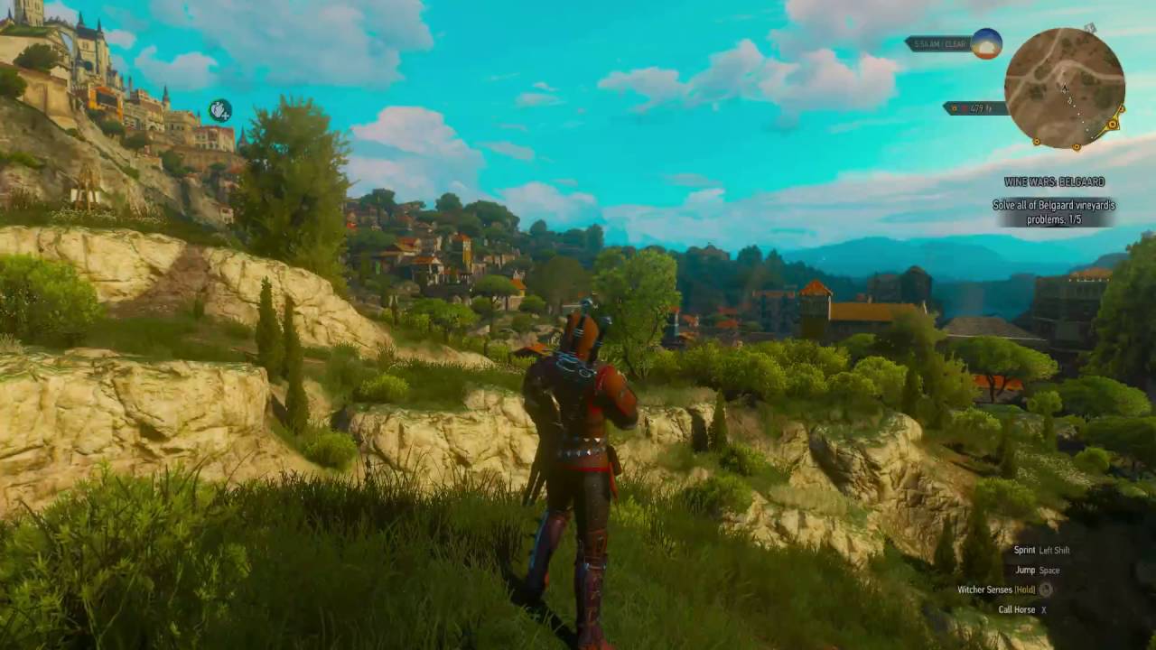 The Witcher 3 Ambient Sounds of Toussaint (Over two hours)